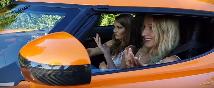Hot Slovakian WooHoo Girls Drive a Koenigsegg at the Nurburgring