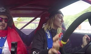 Hot Slovakian WooHoo Racer Girls Go From Drifting Apprentices to Sliding Masters