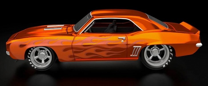 Hot Wheels RLC Exclusive '69 Chevy Camaro SS Coming Up, Ghost Flames for the Win!