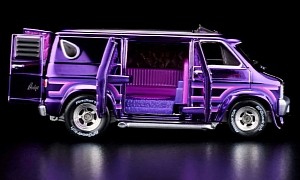 Hot Wheels RLC Exclusive '70s Dodge Van Is Coming To Help You Find Your Groove, Man