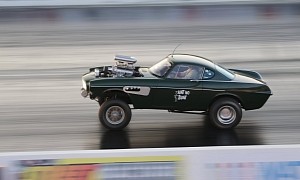 "Hot Wheels" Turns Cold Aiming for Nines on the Quarter-Mile, Breaks Diff off the Line