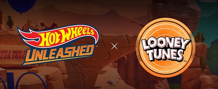 Hot Wheels Unleased - Looney Tunes expansion key art