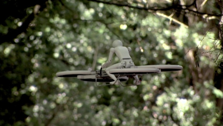 Hoverbike drone