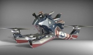 Hoversurf Hoverbike S3 - Drone Powered Individual Flying