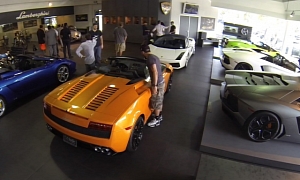 How $8.5M worth of Exotics Look Together in a Showroom