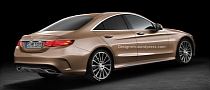 How a 2015 C-Class Four-Door Coupe Might Look