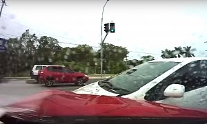 How a 575 HP Holden HSV GTS Got Totaled by a Prius Running a Red Light