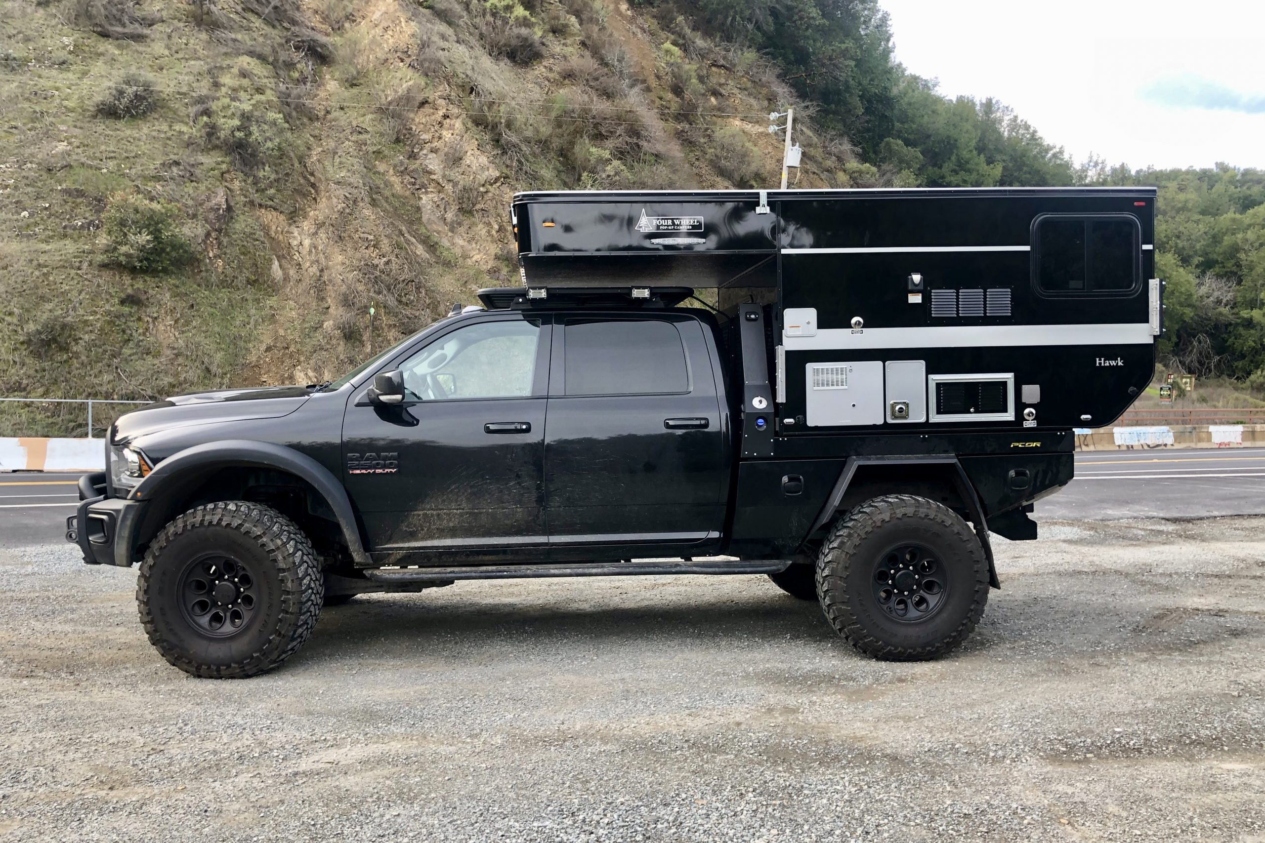 2022 Four Wheel Campers Hawk Flatbed Truck Camper Rental In Truckee, CA ...