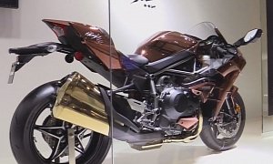 How About a Kawasaki Ninja H2 in Copper Mirror Finish?