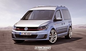 How About a Volkswagen Caddy GTI or Caddy R for Those Rush Deliveries?