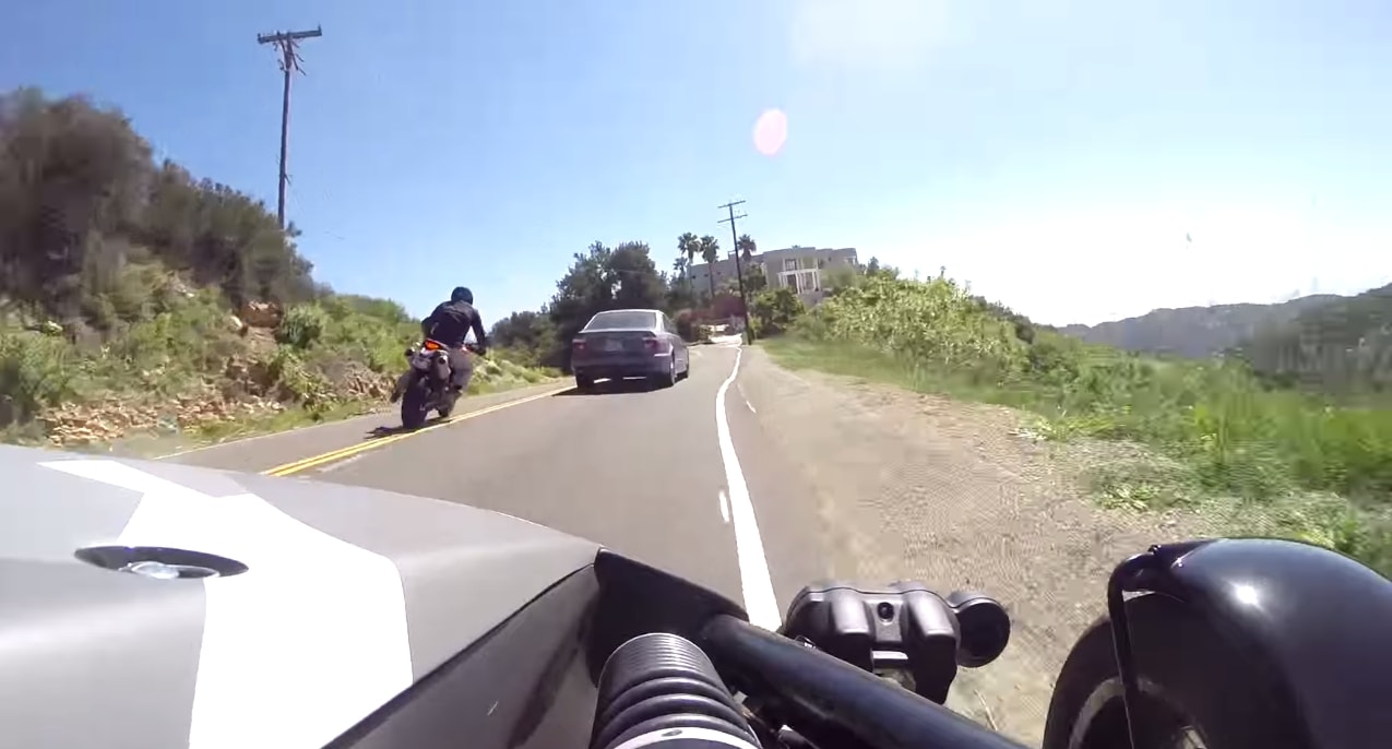 How About Crashing a Bike and an Ariel Atom into a Car Stopped in a ...