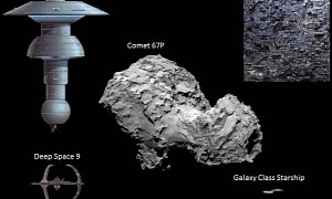 How Big Comet 67P Is Compared to Stuff We Know