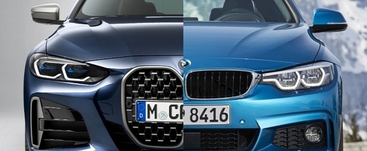 2021 BMW 4 Series grille change