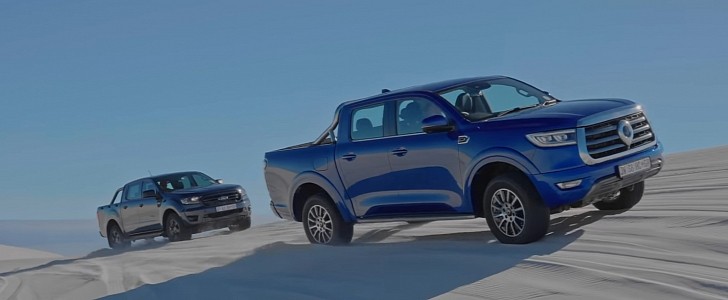 How Does a Ford Ranger Compare to a Premium Chinese Pickup?