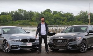 How Does the Genesis G80 Sport Compare to a New BMW 540i?