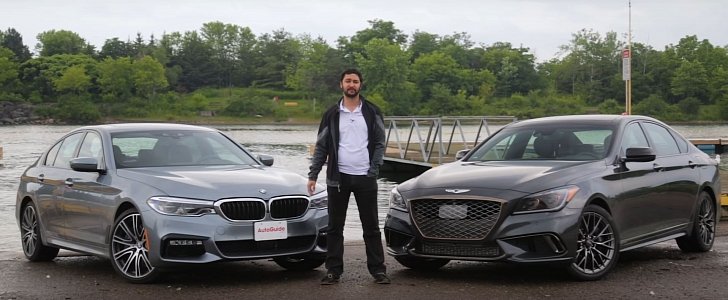 How Does the Genesis G80 Sport Compare to a New BMW 540i?