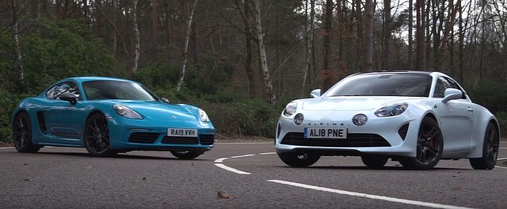 How Does the New Alpine A110S Compare to the Porsche 718 Cayman T?