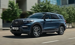 How Fast Can Europe's Ford Explorer PHEV Go If There's No Speed Limit?