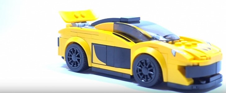 LEGO McLaren P1 build