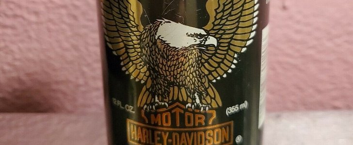 Harley-Davidson Heavy Beer, the most popular novelty item sold by the bike maker