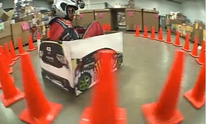 How Ken Block's Gymkhana Would Look with a Cart <span>· Video</span>  [Parody]
