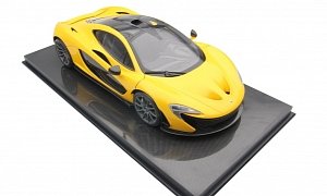 Hand-Crafted McLaren P1 Scale Model Costs $6,200