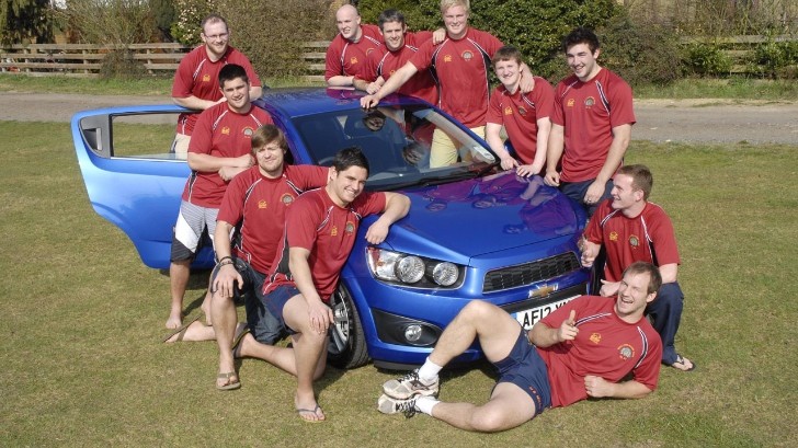 Chevrolet Aveo rugby contest