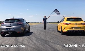 How Much Faster Is the New Megane RS Than the Old Megane RS 250?