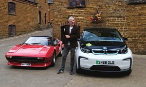 How Much Further Will an Electric BMW i3 Go Than a 1979 Ferrari 308, With a $12 Fill