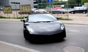 How Not to Drift a Lamborghini around Town