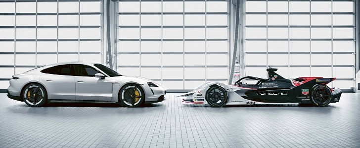 Porsche Taycan and Formula E
