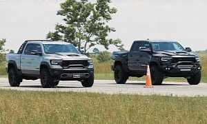 How Quick Is Hennessey’s Mammoth Compared to the Stock Ram 1500 TRX?