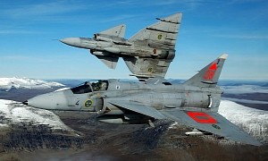 How Saab's Viggen Jet Fighter Locked Onto the US SR-71 Blackbird