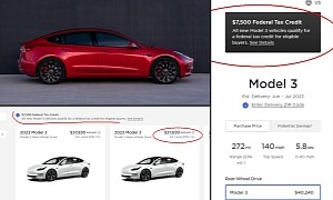How Tesla Bent IRA Rules To Get Full $7,500 Tax Credit for Model 3 RWD