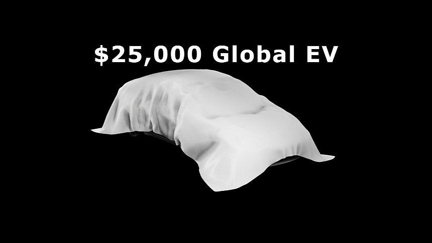 Tesla's upcoming $25,000 global model