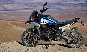 How the Most Powerful BMW R 1300 GS Ever Made Beat a Porshe 911 Up a Volcano Slope