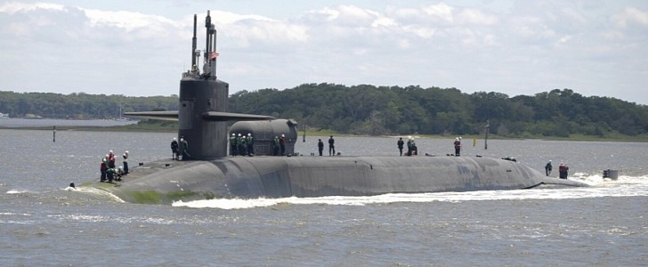 USS Florida returns home after three months in the deep