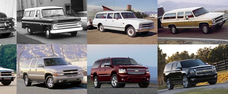 Chevrolet Suburban generations