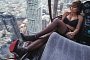 Hot Model in Lingerie Does Photo Shoot in Heli-Taxi Flying Over Los Angeles