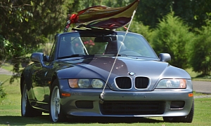 How to Carry a Kayak with a BMW Z3 Roadster