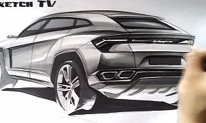 How to Draw the Lamborghini Urus SUV