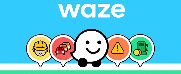 Waze comes with a built-in screen recording tool