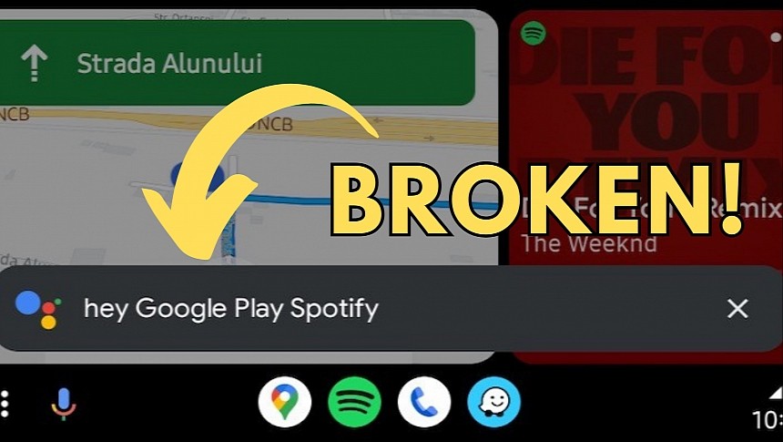 Broken voice commands on Android Auto