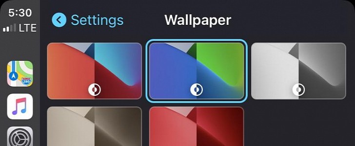 CarPlay wallpapers in iOS 14