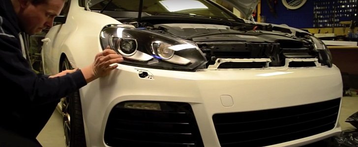 How to Install a Golf R Bumper on a Mk6 GTI