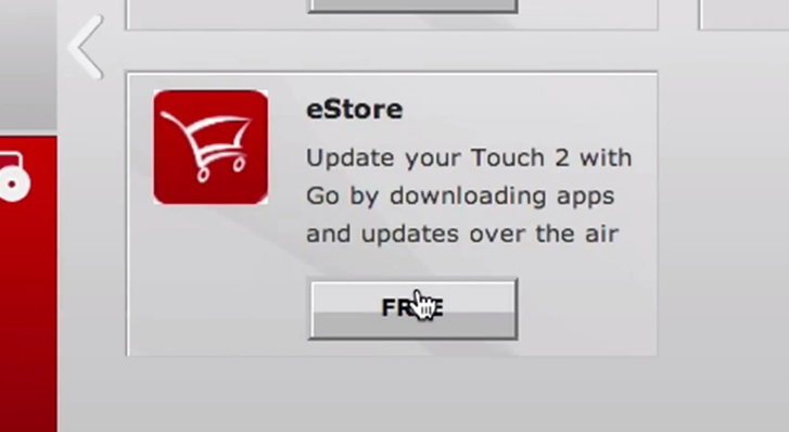 Toyota Touch 2 eStore App