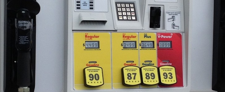 Gasoline prices in the U.S. hit a record high of $4.33 this week