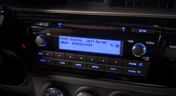 2014 Toyota Corolla Tech Audio