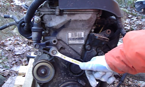 How to Remove Drive Belt Tensioner on Toyota VVTi Engine