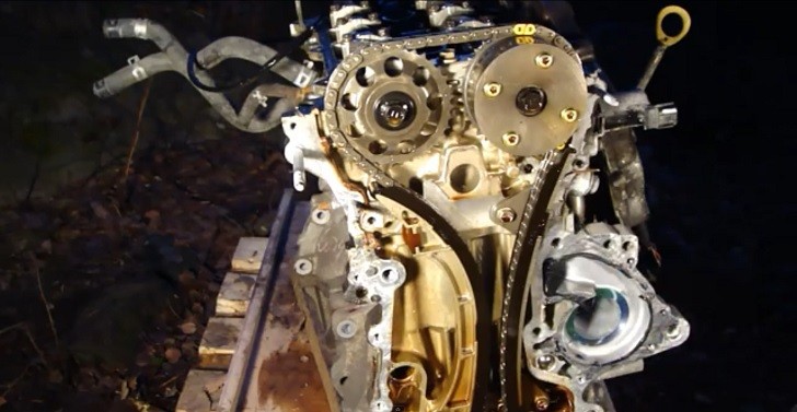 How to Remove Timing Chain on Toyota VVTi Engine 